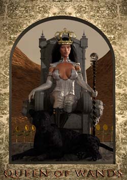 Tarot-Queen of Wands