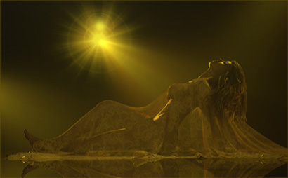 Woman Artistically Warmed