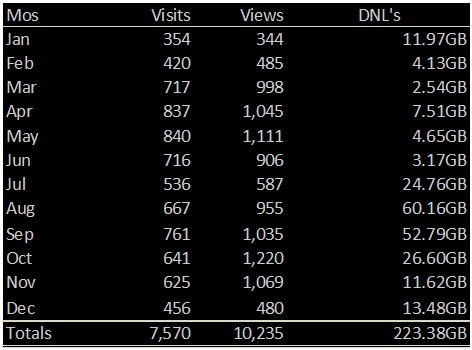Visitor Stats