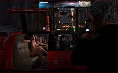 Woman Offers Man Ride