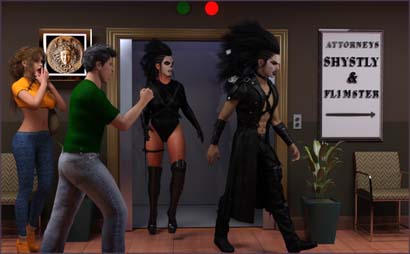 Demons Emerge from Elevator