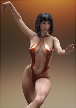 Female in Kata Stance Update