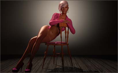 Woman in Chair