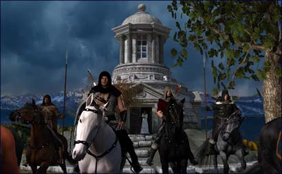 Warriors Ride to Battle