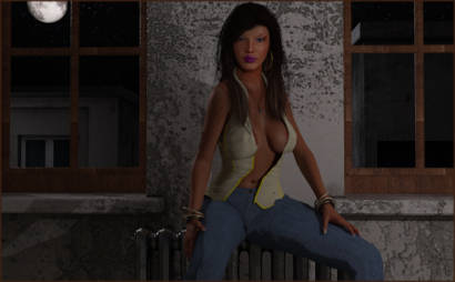 Model Posed n Radiator