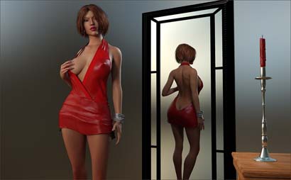 Exhausted Woman Falls Out