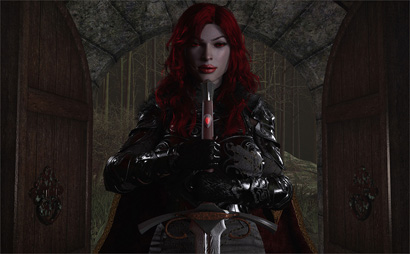 Vampyr Feeds at Restaurant