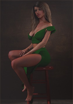 Portrait in Green