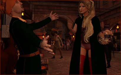 Vendor Haggles Over price