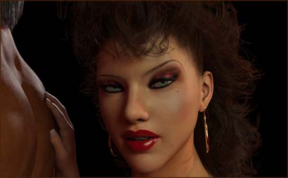 Man Backturned to Beauty