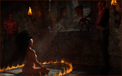 Woman Summons Demons