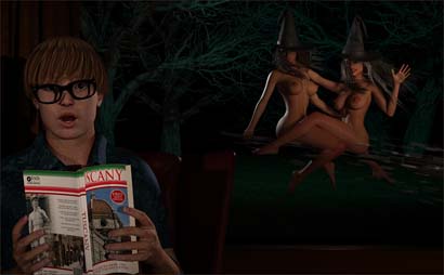 18-Year Old Sees Nude Witches
