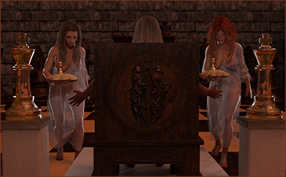 King Presented Gifts