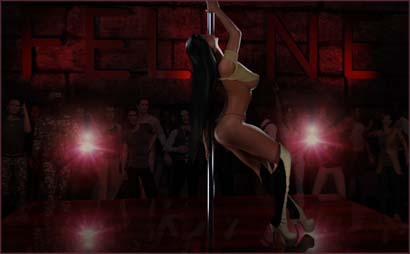 Female Pole Dancer