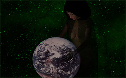 Mother Earth Holds the Planet