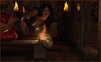 Sorceress with Globe A