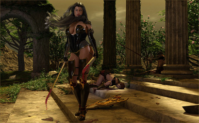 Waress Defeats Attackers