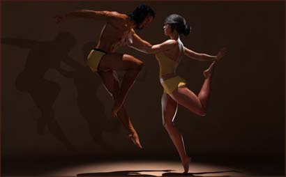 Modern Dance Pair