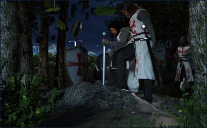 Templars Mourn Comrade