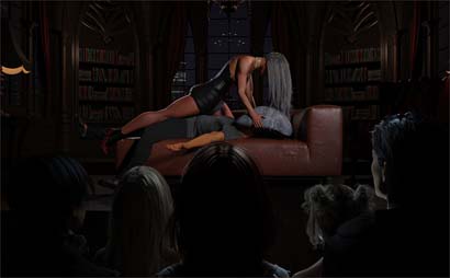 Man Rises from Coffin