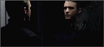 Werewolf Mirror Reflection